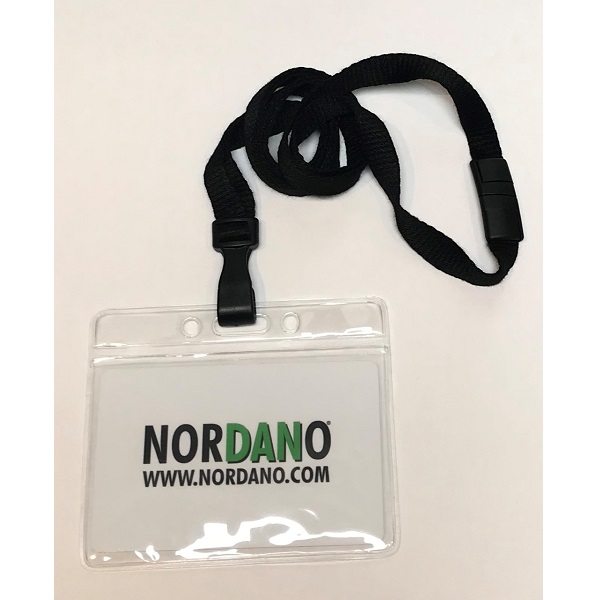 Bilde av Card holder / carrying case soft plastic 86 x 54 mm. clear with a black lanyard. 60270310+60270541 (DE,SE,NO,FI,RO,PL)