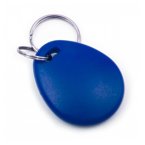 Bilde av Blue rewriteable Key fob 125 KHZ EM. Keyfob. 70102928 (DE,SE,NO,FI,RO,PL)